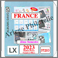 FRANCE 2023 - 2 me Semestre - AVEC Pochettes (37253- 1ace/2)