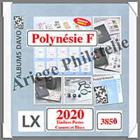 POLYNESIE Franaise 2020 - Anne Complte - AVEC Pochettes (3850)