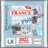 FRANCE - Pages pour FFAP de 2021  2022 - 1p - AVEC Pochettes (523712)