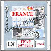 FRANCE - Pages pour FFAP de 2017  2018 - AVEC Pochettes (523718)