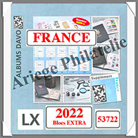 FRANCE 2022 - Blocs Feuillets Extra - 1e - AVEC Pochettes (53722)
