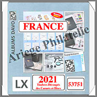 FRANCE 2021 - Timbres de Blocs Feuillets - 1b - AVEC Pochettes (53751)