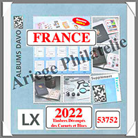 FRANCE 2022 - Timbres de Blocs Feuillets - 1b - AVEC Pochettes (53752)