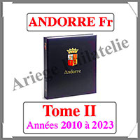 ANDORRE Franais Luxe - Album N2 - 2010  2023 - AVEC Pochettes (ANDF-ALB-2)
