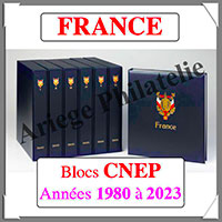 FRANCE Luxe - Album Blocs CNEP - 1980  2022 - AVEC Pochettes (FR-ALB-CNEP)