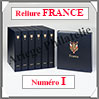 RELIURE LUXE - FRANCE N° I et Boitier Assorti (FR-LX-REL-I) Davo