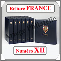 RELIURE LUXE - FRANCE N XII et Boitier Assorti (FR-LX-REL-XII)