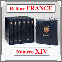 RELIURE LUXE - FRANCE N XIV et Boitier Assorti (FR-LX-REL-XIV)