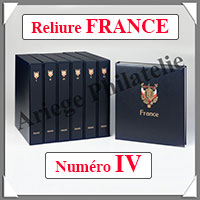 RELIURE LUXE - FRANCE N IV et Boitier Assorti (FR-LX-REL-IV