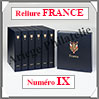 RELIURE LUXE - FRANCE N° IX et Boitier Assorti (FR-LX-REL-IX) Davo