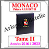 MONACO Luxe (Prince ALBERT II) - Album N2 - 2016  2022 - AVEC Pochettes (MONA-ALB-2BIS) Davo