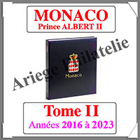 MONACO Luxe (Prince ALBERT II) - Album N2 - 2016  2023 - AVEC Pochettes (MONA-ALB-2BIS)