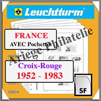 FEUILLES FRANCE SF Primprimes - Carnets Croix-Rouge : 1952  1983 (302427 ou 15CRSF)