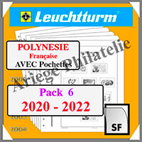 POLYNESIE FRANCAISE - Pack 6 - 2020  2022 (367207 ou 15PF/6SF)