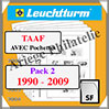 TERRES AUSTRALES FRANCAISES - Pack 2 - 1990  2009 (313124 ou 15TA/2SF) Leuchtturm