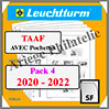 TERRES AUSTRALES FRANCAISES - Pack 4 - 2020  2022 (367206 ou 15TA/4SF) Leuchtturm