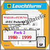 WALLIS et FUTUNA - Pack 2 - 1980  1999 (328758 ou 15WF/2SF) Leuchtturm