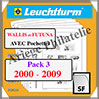 WALLIS et FUTUNA - Pack 3 - 2000  2009 (307649 ou 15WF/3SF) Leuchtturm
