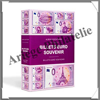 Album pour BILLETS TOURISTIQUES Euro Souvenir - Avec 70 Feuilles Transparentes (349260 ou ALBBT1)