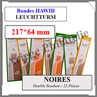HAWID Bandes Noires : 217x64 mm - Double Soudure (340169)