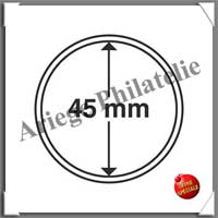 CAPSULES pour PIECES de 45 mm - Boite de 10 (CAPS 45)