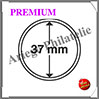 CAPSULES PREMIUM pour PIECES de 37 mm - Boite de 10 (345045 ou CAPSP37) Leuchtturm