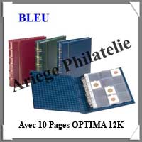 Album OPTIMA Classic - BLEU ROI - 10 Feuilles OPTIMA12K : Pour Cadres Cartons 50x50 mm (312455  ou CLASM12KBL)
