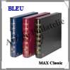 Reliure + Etui - MAX CLASSIC - Couleur BLEUE (323696 ou CLMAXSETBL) Leuchtturm
