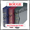 Reliure NUMIS CLASSIC - ROUGE - Avec 5 Pages Monnaies (327836 ou CLNUMKAR) Leuchtturm