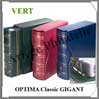 Reliure OPTIMA Classic GIGANT - VERT FONCE - SANS Etui (321577 ou CLOPBINGG) Leuchtturm