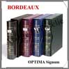 Reliure OPTIMA SIGNUM Classic - BORDEAUX - AVEC Etui assorti (338607 ou CLOPSETBFR) Leuchtturm