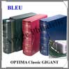 Reliure OPTIMA Classic GIGANT - AVEC Etui assorti - BLEU ROI - Reliure Vide (322659 ou CLOPSETGBL) Leuchtturm