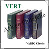 Reliure VARIO Classic - AVEC Etui assorti - VERT FONCE - Reliure Vide (333443 ou CLVASETG) Leuchtturm