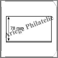 CARTES de CLASSEMENT - 148x85 mm - Carton Noir - 1 Bande - AVEC Protection (328950 ou EKACD1S)