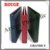 Reliure GRANDE F - ROUGE -  Reliure Format A4 (314209 ou GRANDEFR) Leuchtturm