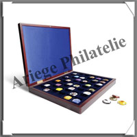 COFFRET - Pour 48 Plaques Muselets de Champagne - 1 Plateau (340699 ou HMK48 BL)