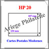 POCHETTES de Protection - HP 20 - CARTES POSTALES MODERNES - 150x107 mm - Paquet de 50 (313007 ou HP20) Leuchtturm