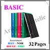 Classeur BASIC - 32 Pages BLANCHES - ASSORTIMENT (303201 ou L4-16) Leuchtturm
