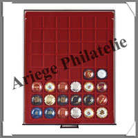 MEDAILLIER STANDARD Empilable FUME - 48 CASES - Plaques de Muselets (322045 ou MB48)