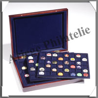 COFFRET - Pour 144 Plaques Muselets de Champagne - 3 Plateaux (307264 ou MK3T48 BL)