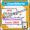 SAINT-PIERRE et MIQUELON 2016 - AVEC Pochettes (N15PMSF-16 ou 356756 ) Leuchtturm