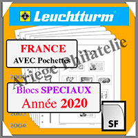 FRANCE 2020 - Blocs 'Edition Spciale'  - AVEC Pochettes (N15SNSF-20 ou 365132)