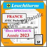 FRANCE 2023 - Blocs 'Edition Spciale'  - AVEC Pochettes (N15SNSF-23 ou 371776)
