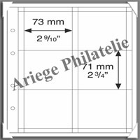 OPTIMA 6K - Recharge de 5 Pages - Sp�cial Cadres CARTONS de 67x67 mm (331009 ou OPTIMA6K)