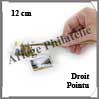 PINCE Philat�lie STANDARD Dor�e 12 cm - Bout DROIT POINTU - 320715 - Pi11GOLD Leuchtturm