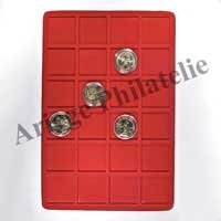 VALISE  ALUMINIUM - VIDE - Pour 6 PLATEAUX de Jetons Touristiques (KO3 LEER)