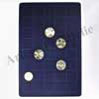 PLATEAUX BLEUS : 40 Cases CARREES (Lot de 2) -  Pour VALISES KO3 ou KO6 (TAB 40 BL) Leuchtturm