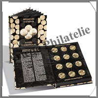 LIVRE ALBUM - M�dailles Touristiques - Pour 60 M�dailles Monnaie de Paris ou EVM (340929 ou VBMT)