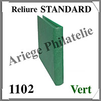 Reliure STANDARD - VERT - Reliure sans Etui  (1102Y-G)