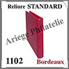 Reliure STANDARD - BORDEAUX - Reliure sans Etui  (1102Y-W) Lindner